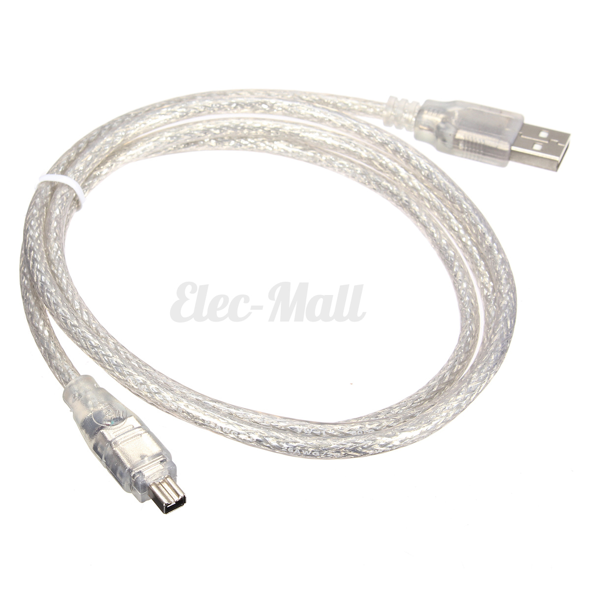 4ft USB 2.0 Male To Firewire iEEE 1394 4 Pin Male iLink Adapter Cable Cord HF