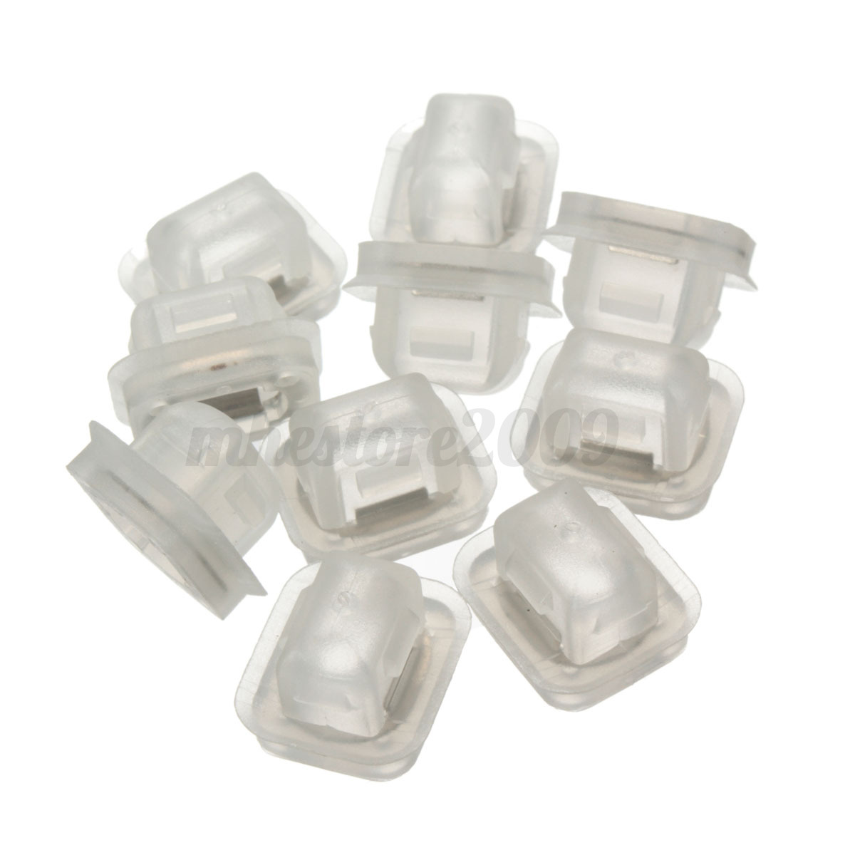 10PCS BMW Insert Door Trim Strip Moulding Clips Grommets Fit For E46 E90 E91 E92