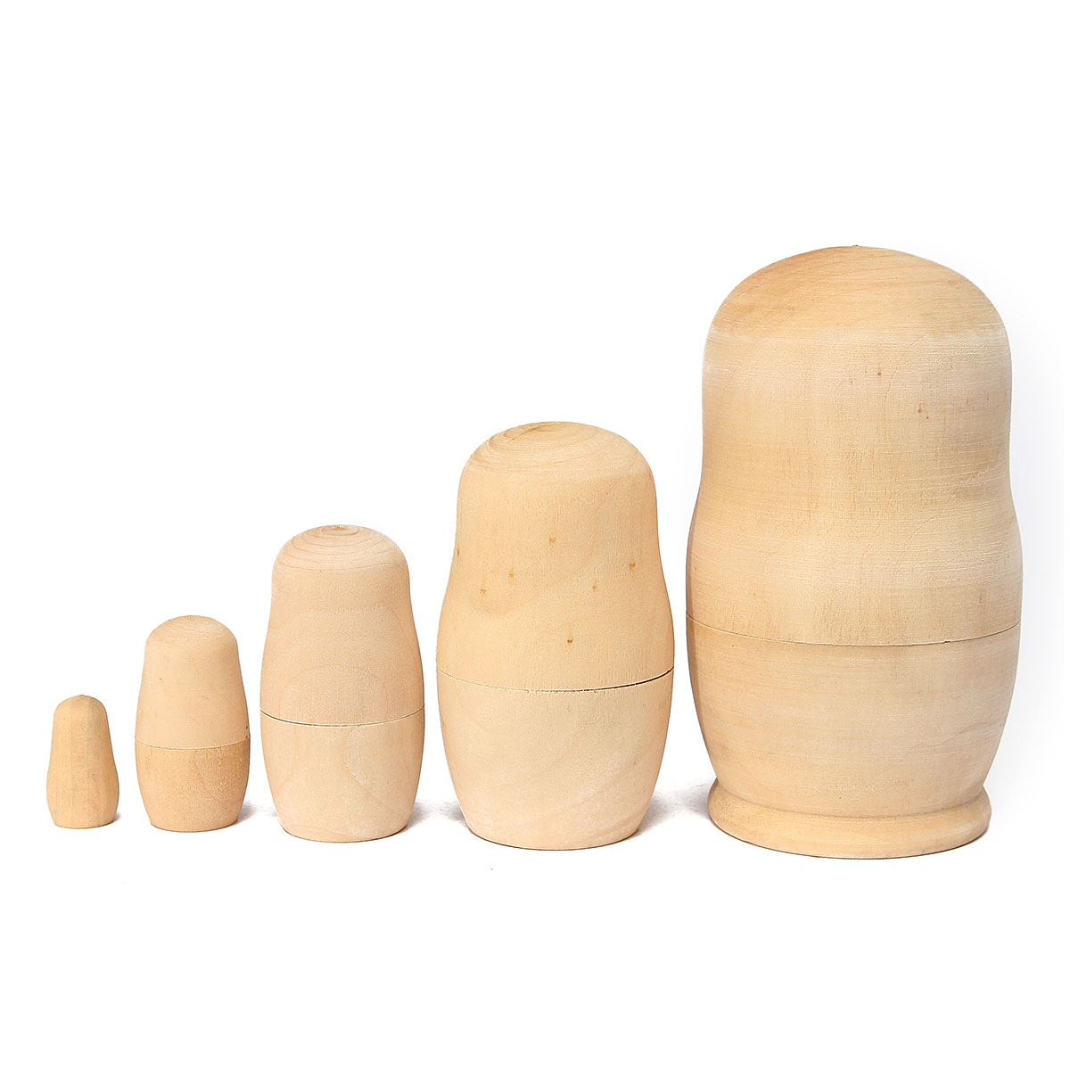 unpainted nesting dolls wholesale