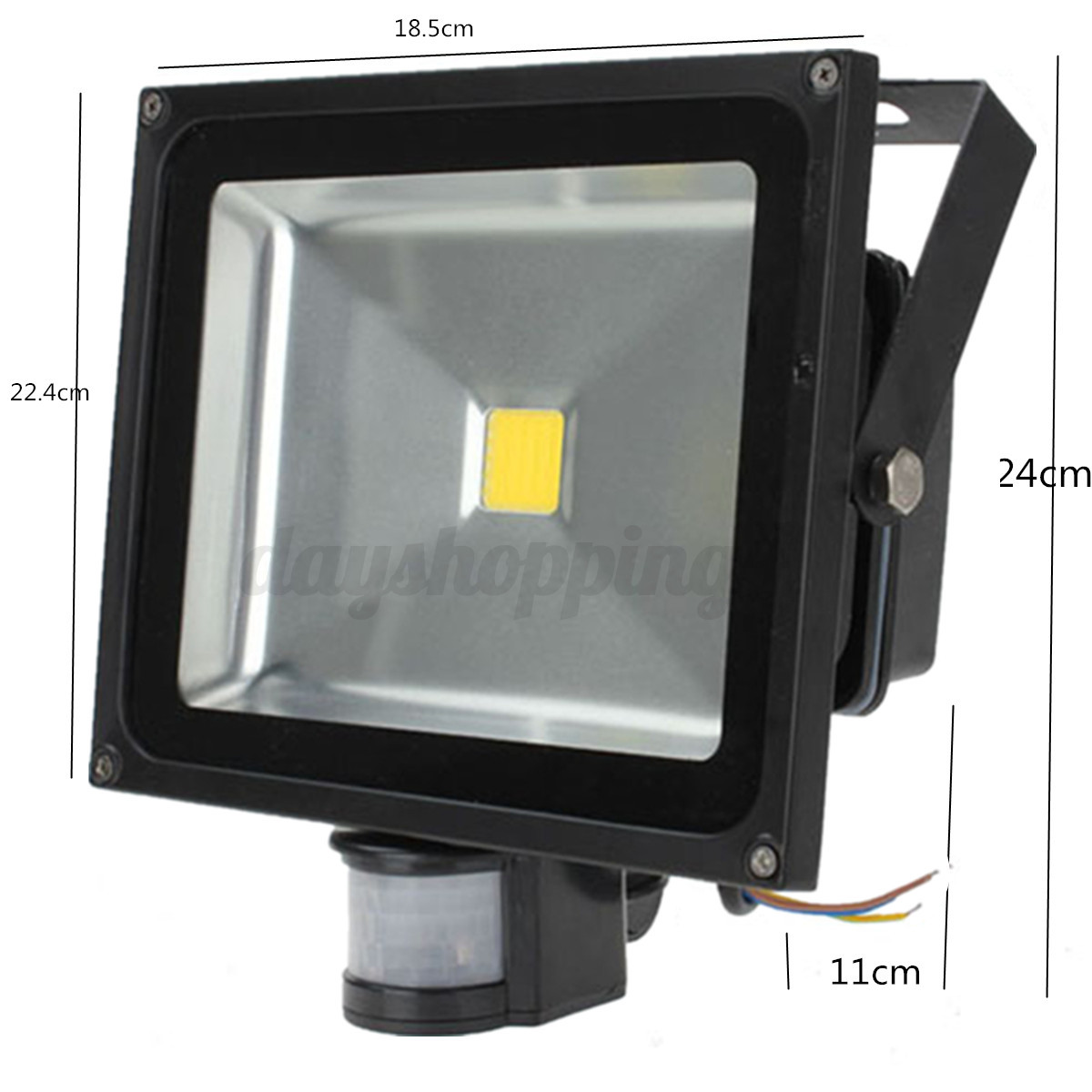 10w 20w 30w 40w 50w Led Rgb Pir Flood Spot Light Outdoor Garden Lamp 10w 20w 30w 40w 50w Led Rgb Pir