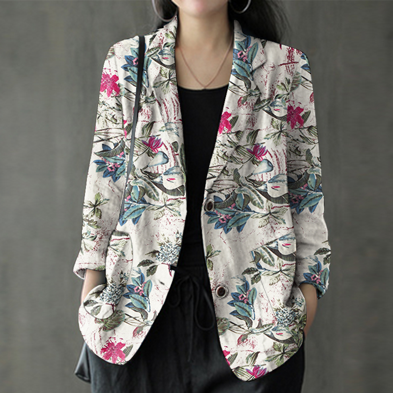 floral print cardigan