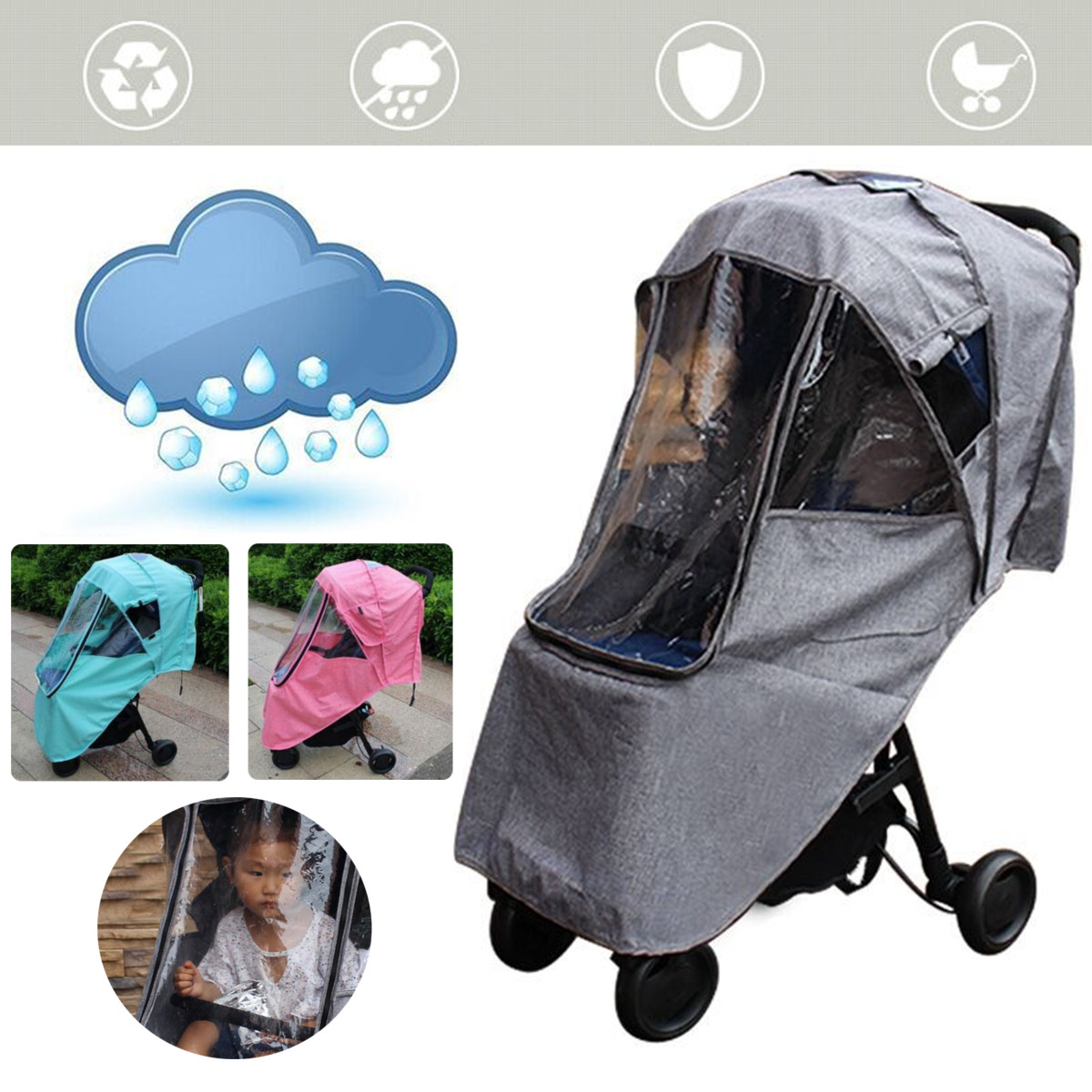 stroller cold weather cover