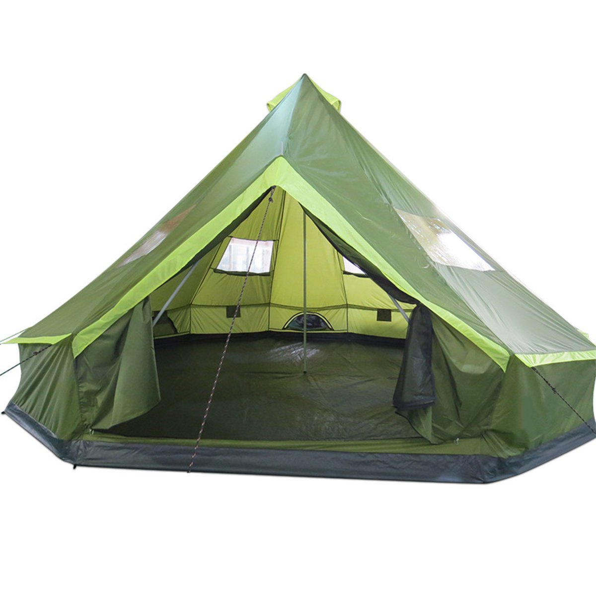 8 People Yurt Tent Rainproof Outdoor Camping Hiking Family Shelter One