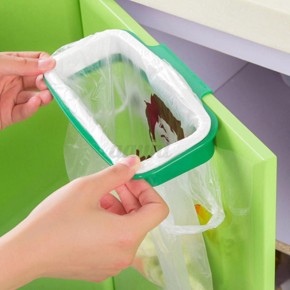 1 2 3 Kitchen Garbage Bag Plastic Bracket Hanging Racks Holders 1 2 3 Kitchen Garbage Bag Plastic Bracket Hanging Racks Holders