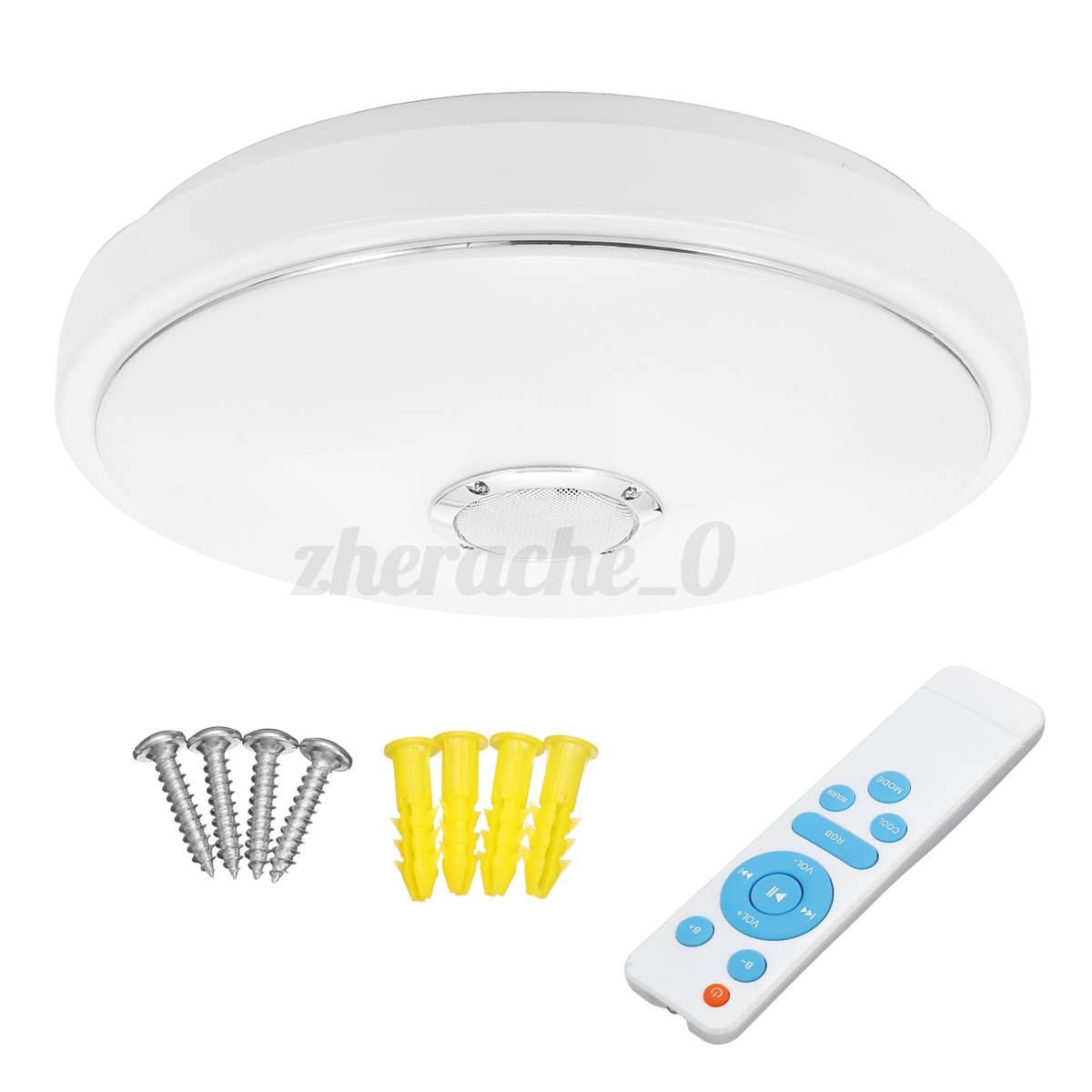 Led Bluetooth Music Speaker Flush Mount Modern Ceiling Light Lamp Led Bluetooth Music Speaker Flush Mount Modern Ceiling