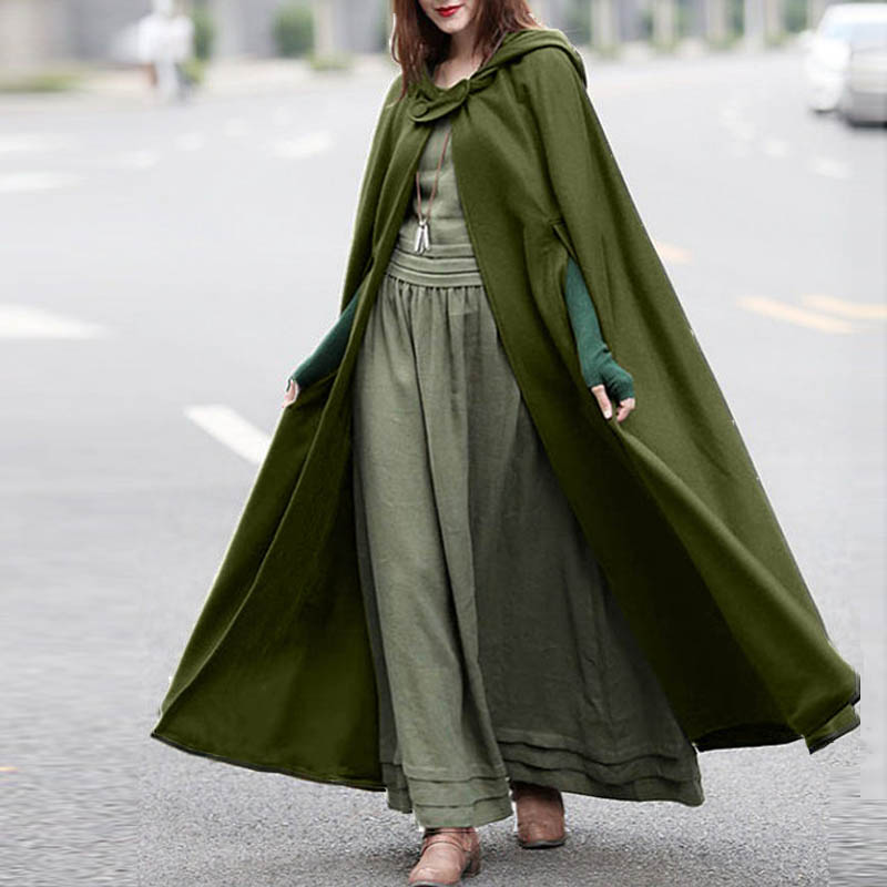 DMZing Women Open Front Trench Coat Long Cloak Jackets Overcoat Waterfall Cardigan DMZing Women Open Front Trench Coat Long Cloak Jackets Overcoat Waterfall Cardigan
