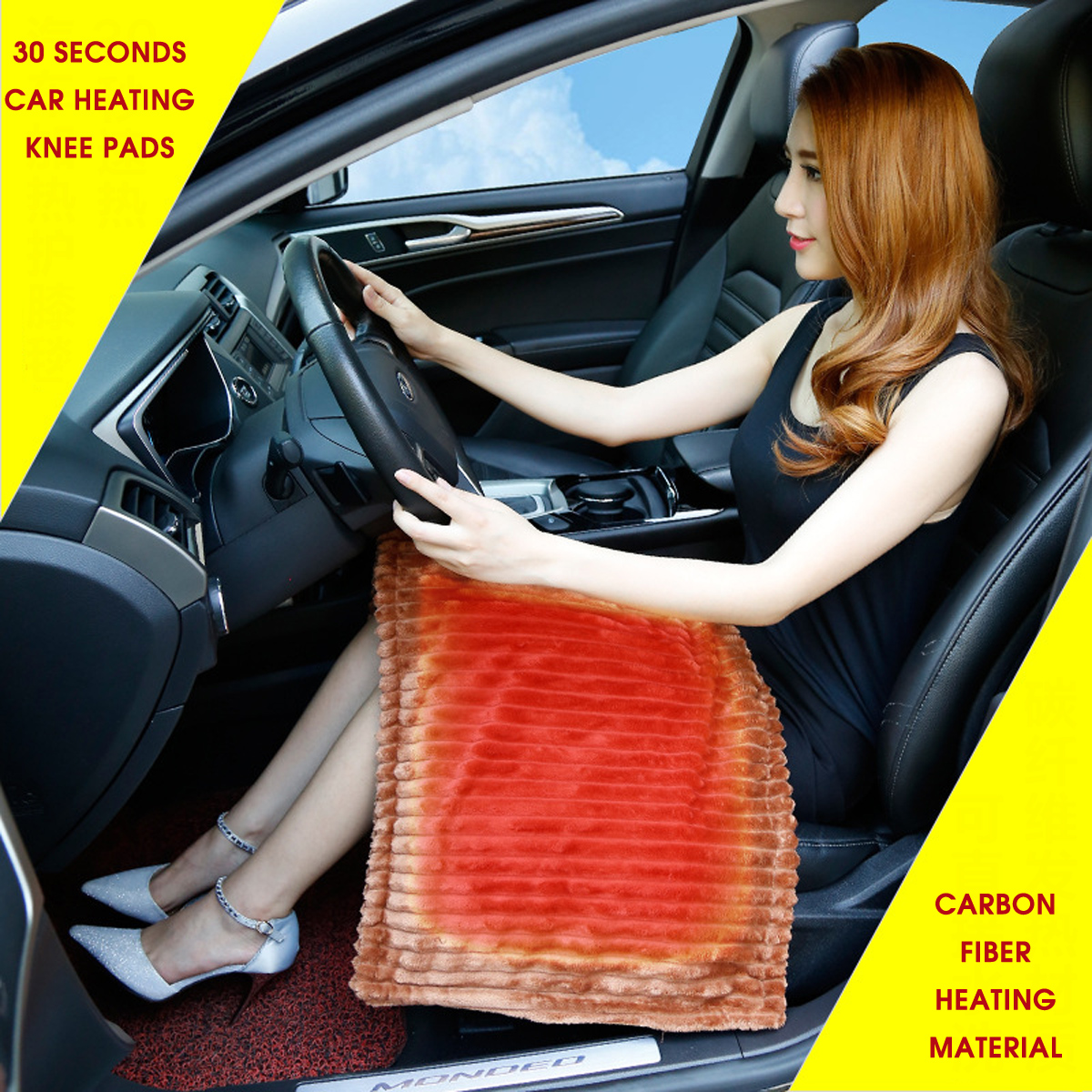 12v Auto Heated Blanket Travel Rug Car Caravan Electric Soft Cozy 12v Auto Heated Blanket Travel Rug Car Caravan
