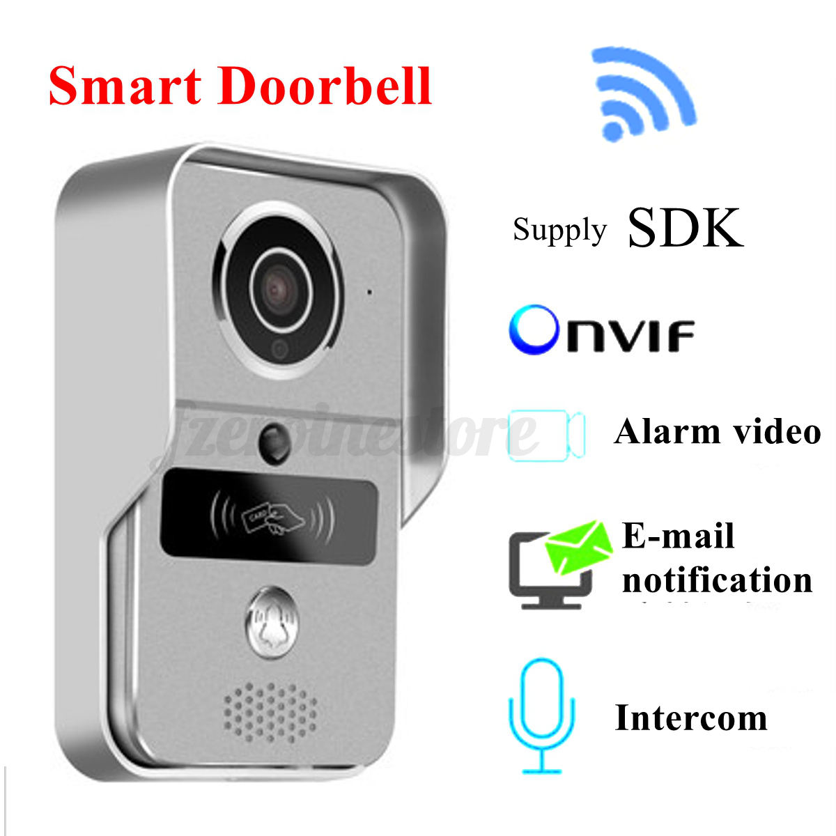 Smart Wireless Bluetooth WiFi Video Camera Door Bell Home