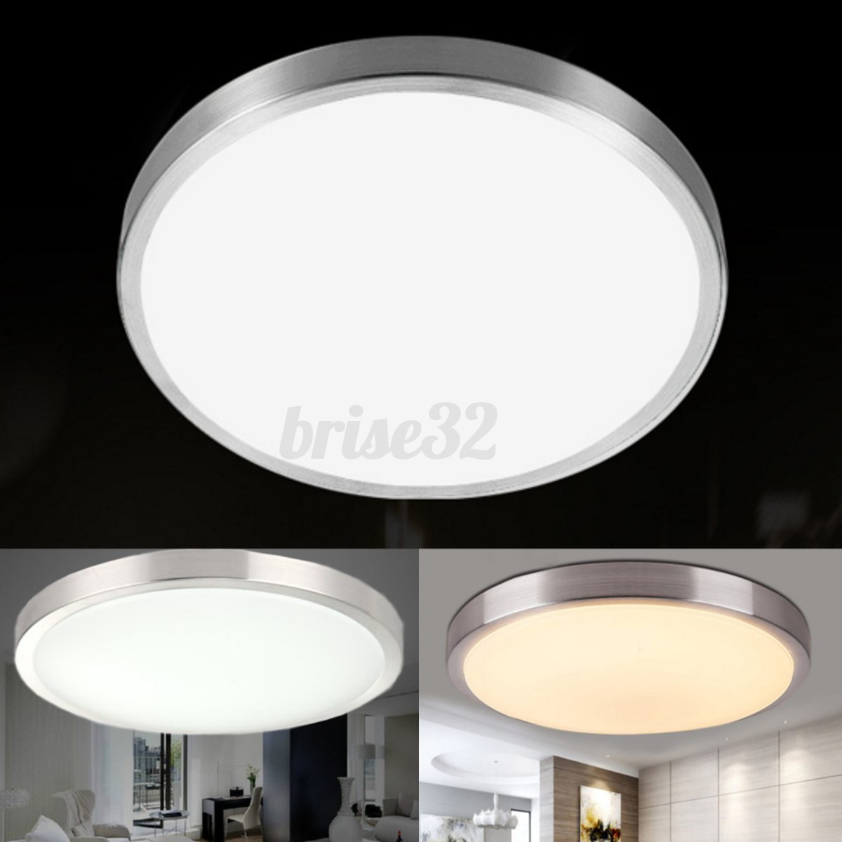 Details About 5 36w Led Round Modern Ceiling Light Home Bedroom Kitchen Mount Fixture Lamp