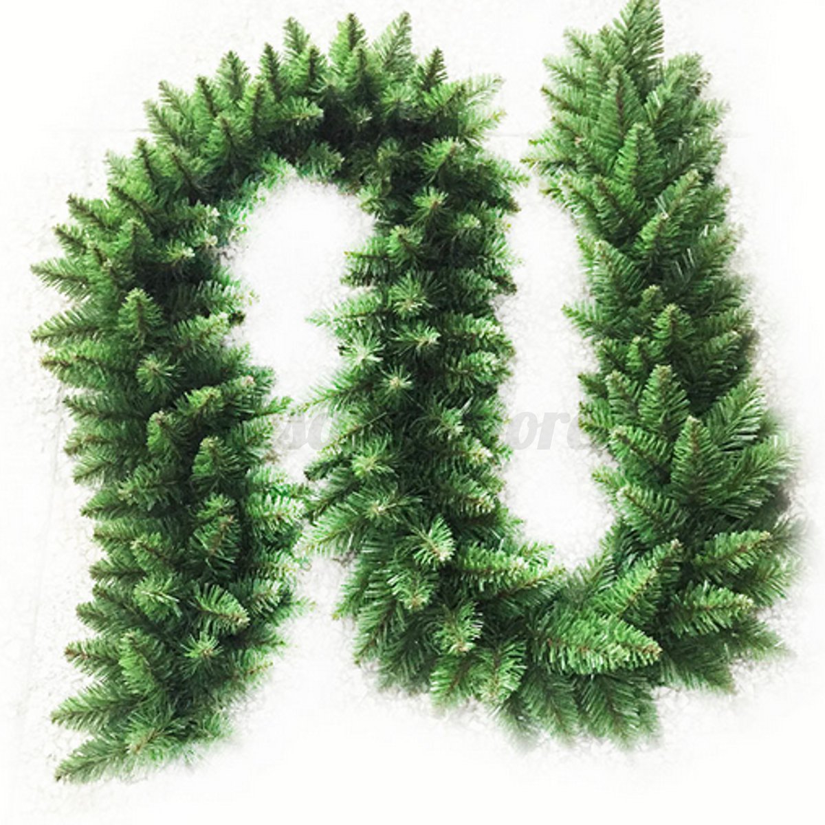 2 7m Long Green Christmas Garland Pine Wreath Xmas Fireplace Tree 2 7m Long Green Christmas Garland Pine Wreath