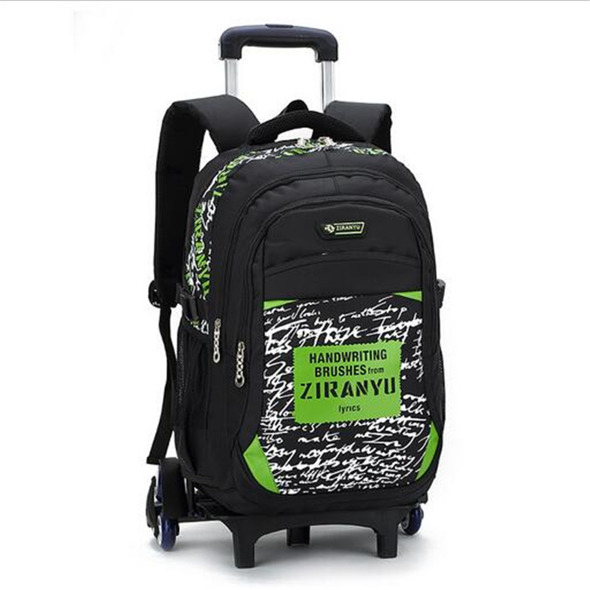 Children Kids Trolley Backpack School Bags With 6 Wheels Rolling Children Kids Trolley Backpack School Bags With 6