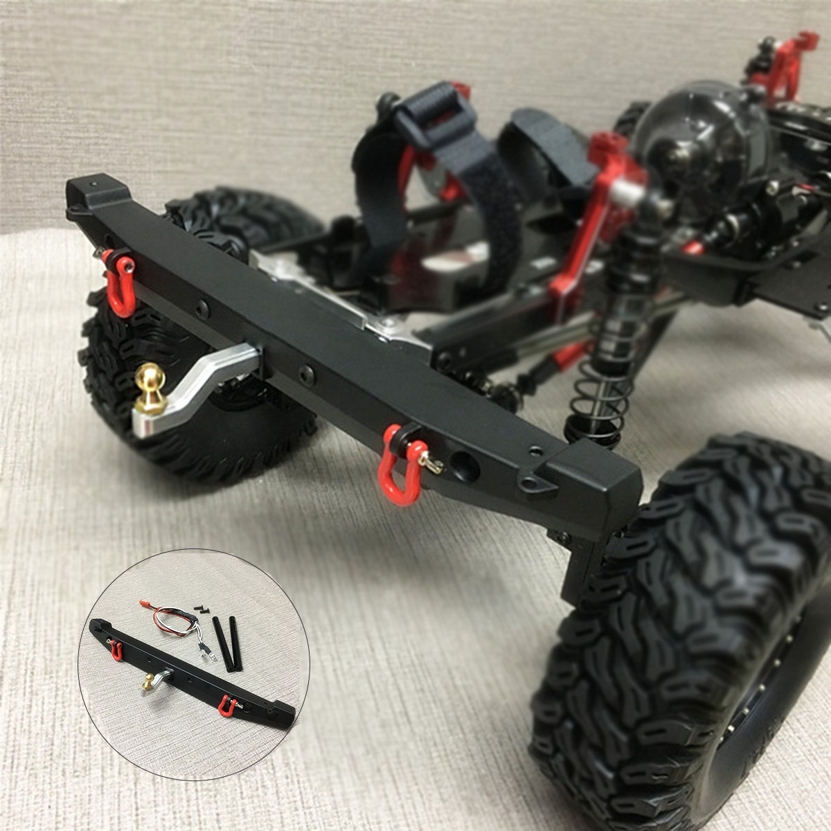 scx10 metal bumpers