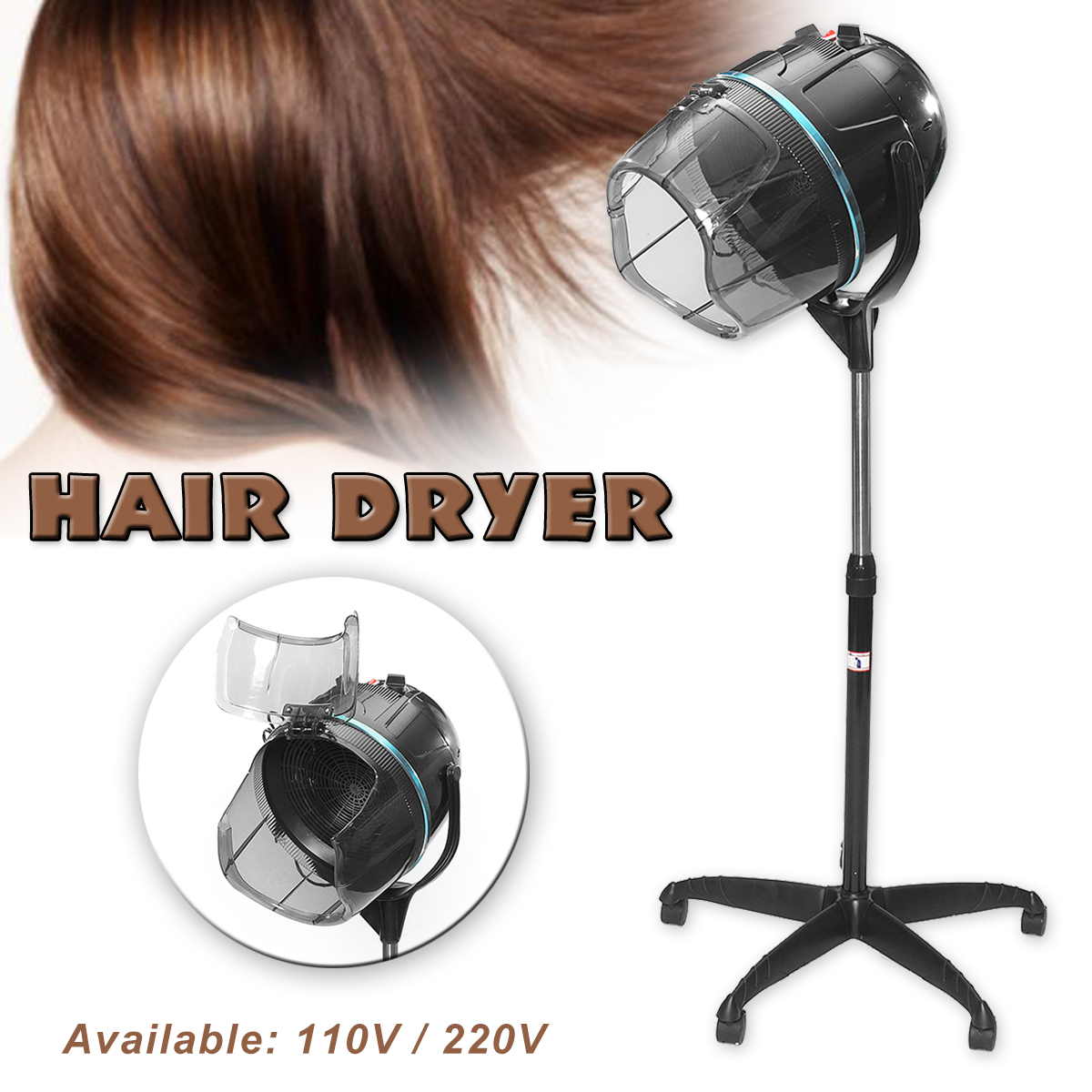 Professional Hair Dryer Color Processor Salon Perming Drying