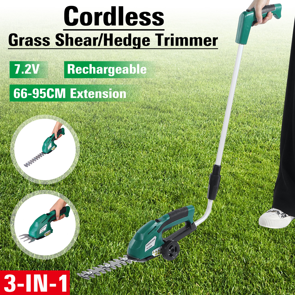 cordless electric grass shears