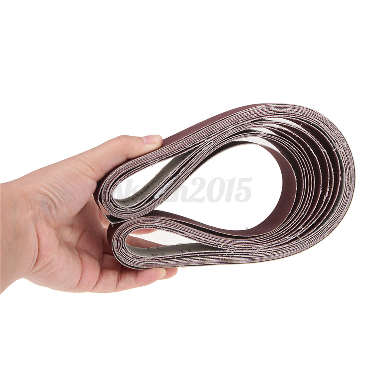 20 Bond Sanding Belts for The Mac Allister MSMBS400 457mm Belt Sander Mixed Grit