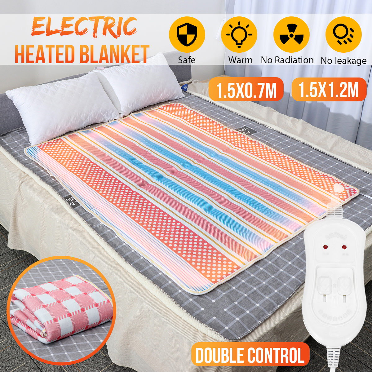 Electric Heated Blanket Warm Winter