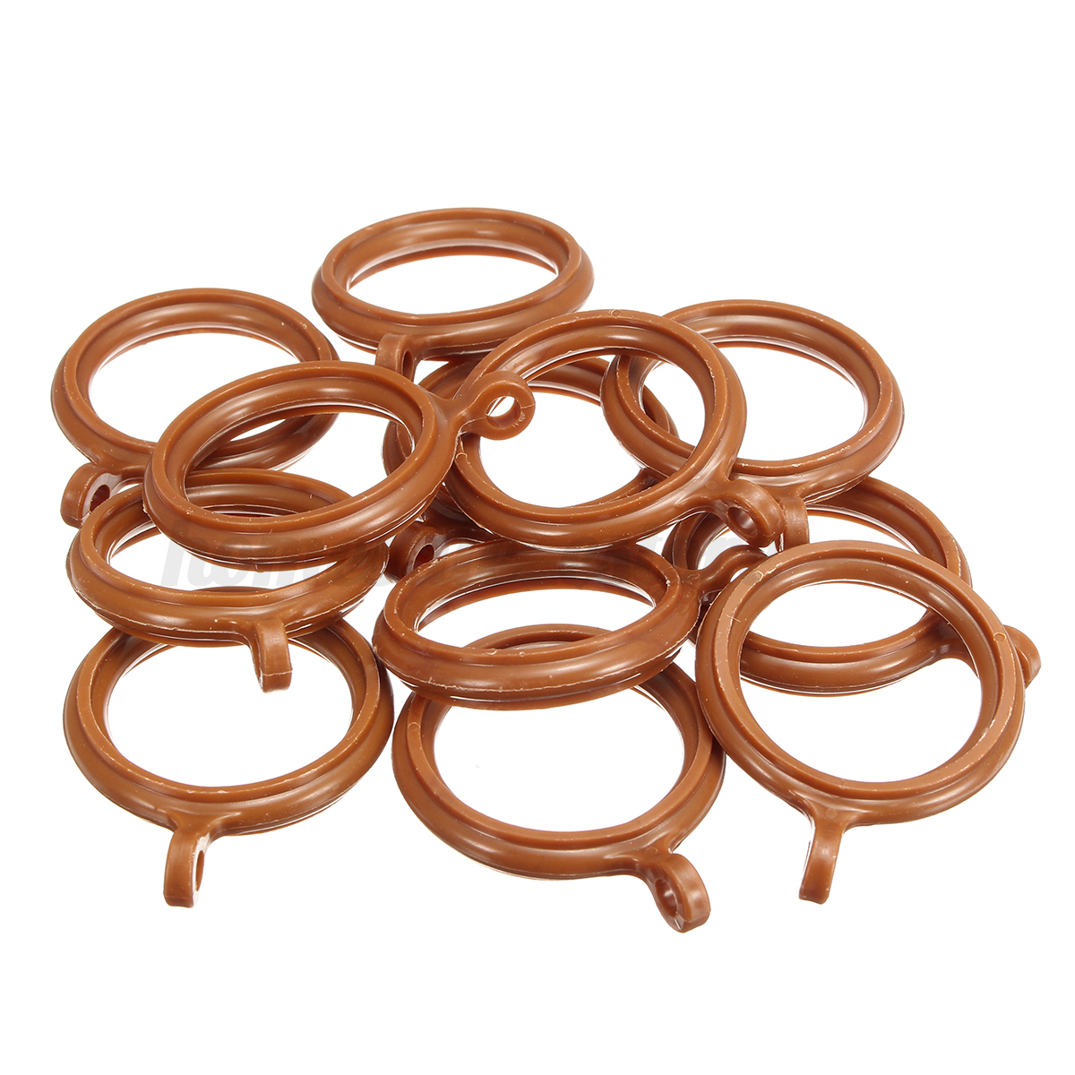 12pcs Set 38 55mm Dia Plastic Curtain Rings 7 Colors For 38mm 12pcs Set 38 55mm Dia Plastic Curtain Rings
