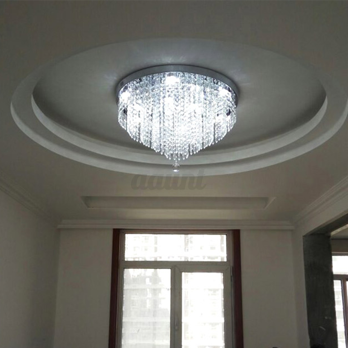 Modern Crystal Pendant Light Ceiling Lamp Chandelier