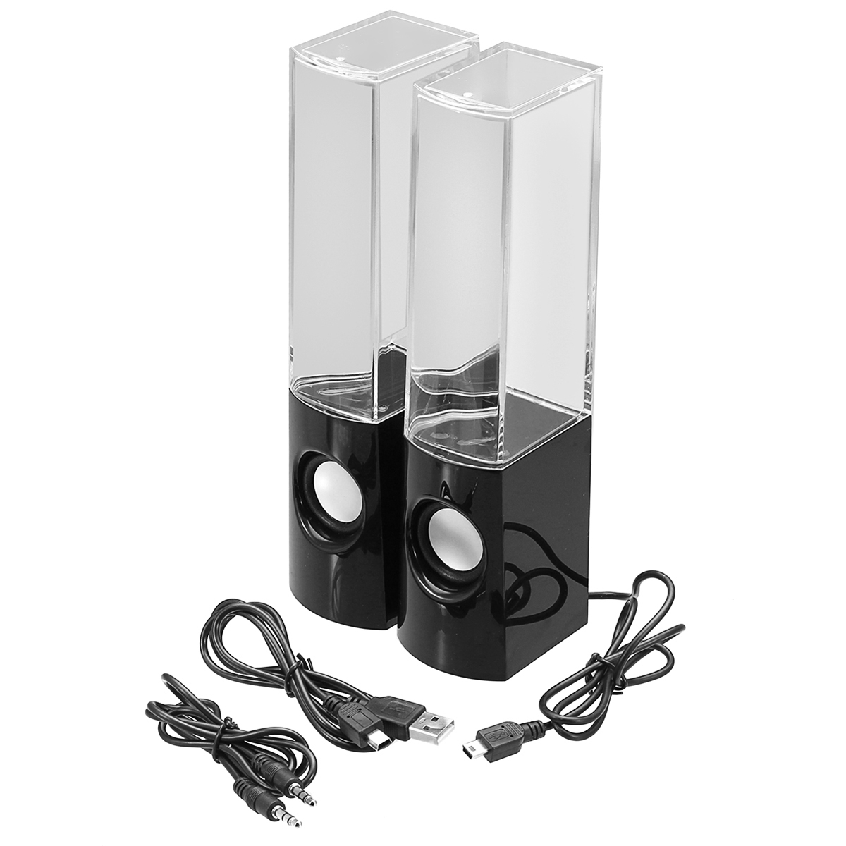 LED Dancing Water Light Bluetooth USB Speakers Show .