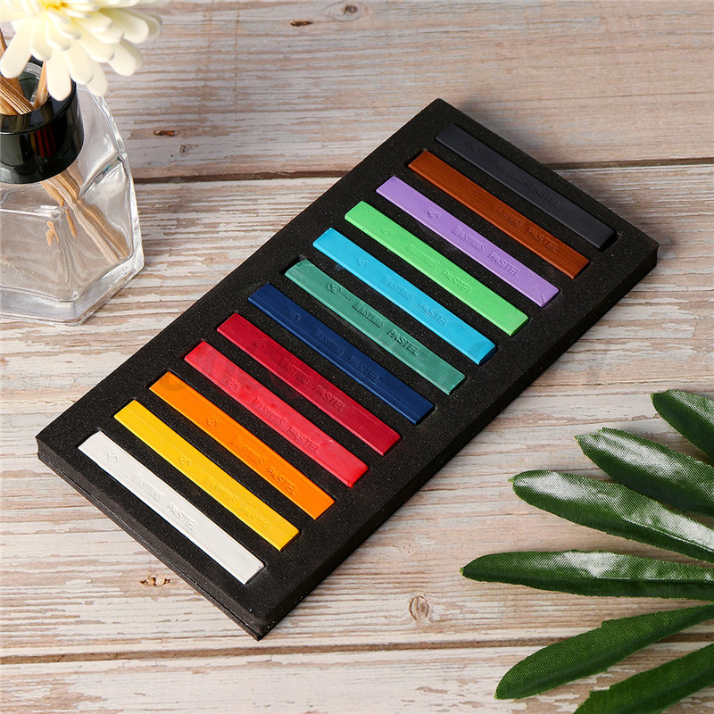 Download 12/24/36/48 Color Chalk Pastels Soft Pastel Kit Art Supplies Painting Non Toxic | eBay