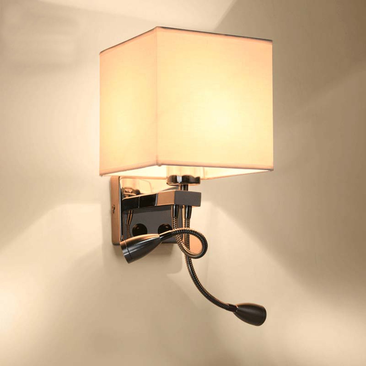 Modern Metal Led Night Light Bedroom Bedside Living Room Wall Sconce Modern Metal Led Night Light Bedroom Bedside Living