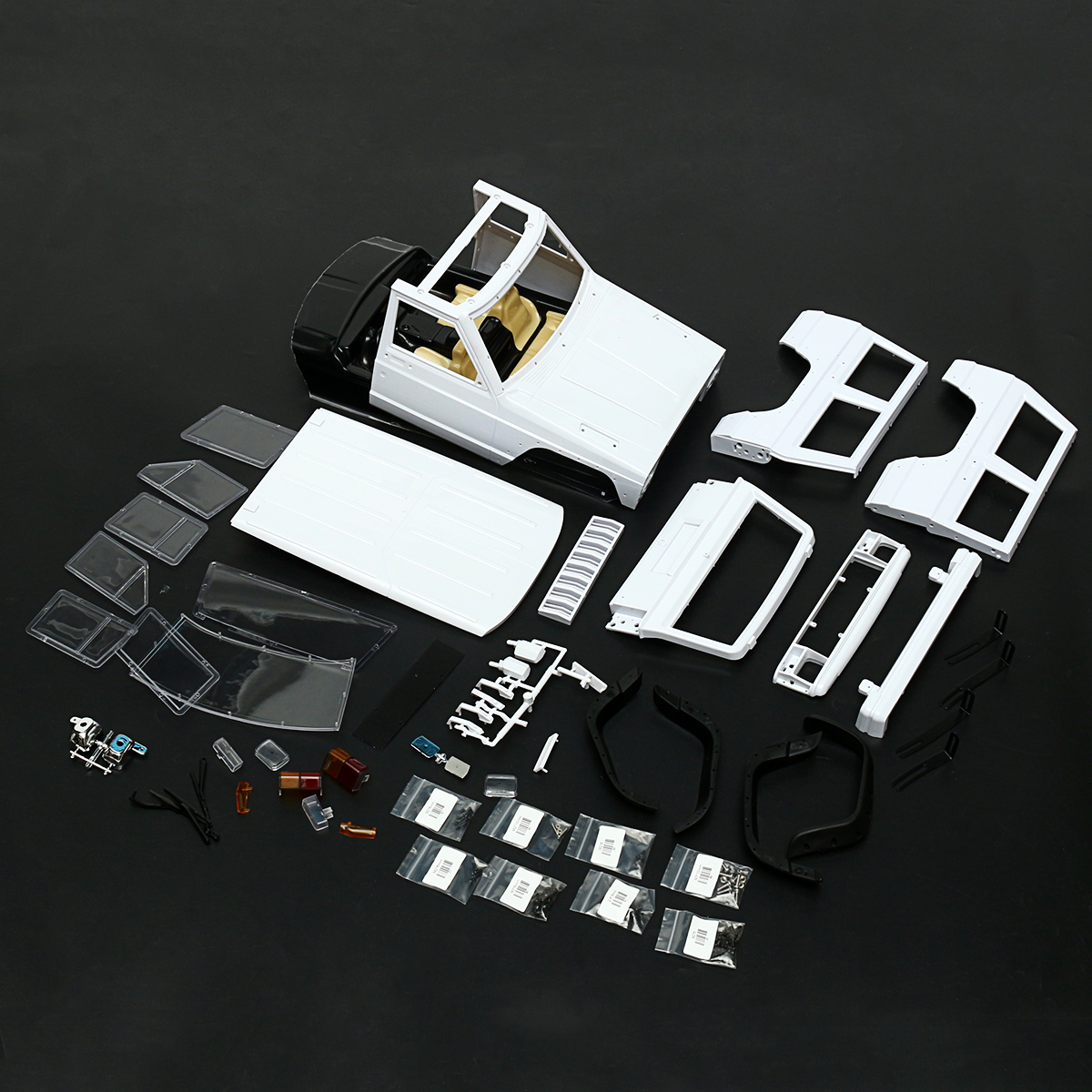 313mm wheelbase rc body