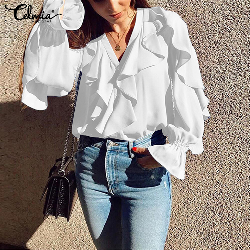 Office Shirt Casual Tops 