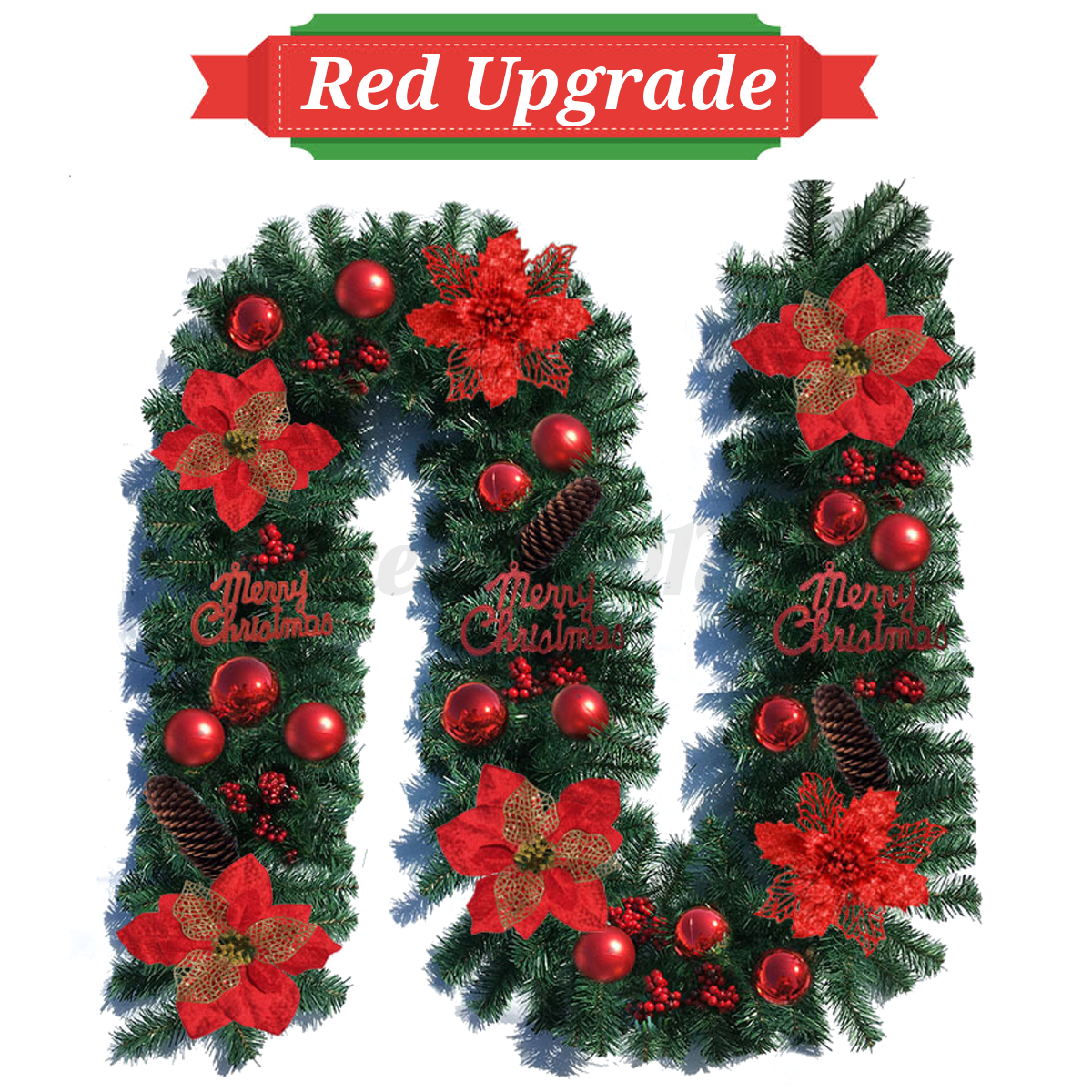 L-XXL 35/70/100 LED Girlande Tannengirlande Lichterkette 270/540/810cm für außen L-XXL 35/70/100 LED Girlande Tannengirlande Lichterkette 270/540/810cm für außen