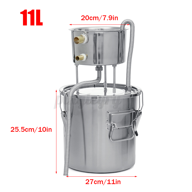 6L/8L Alkohol Destillieranlage Destilliergerät Haus Wein Wasser Schnapsbrennen 6L/8L Alkohol Destillieranlage Destilliergerät Haus Wein Wasser Schnapsbrennen
