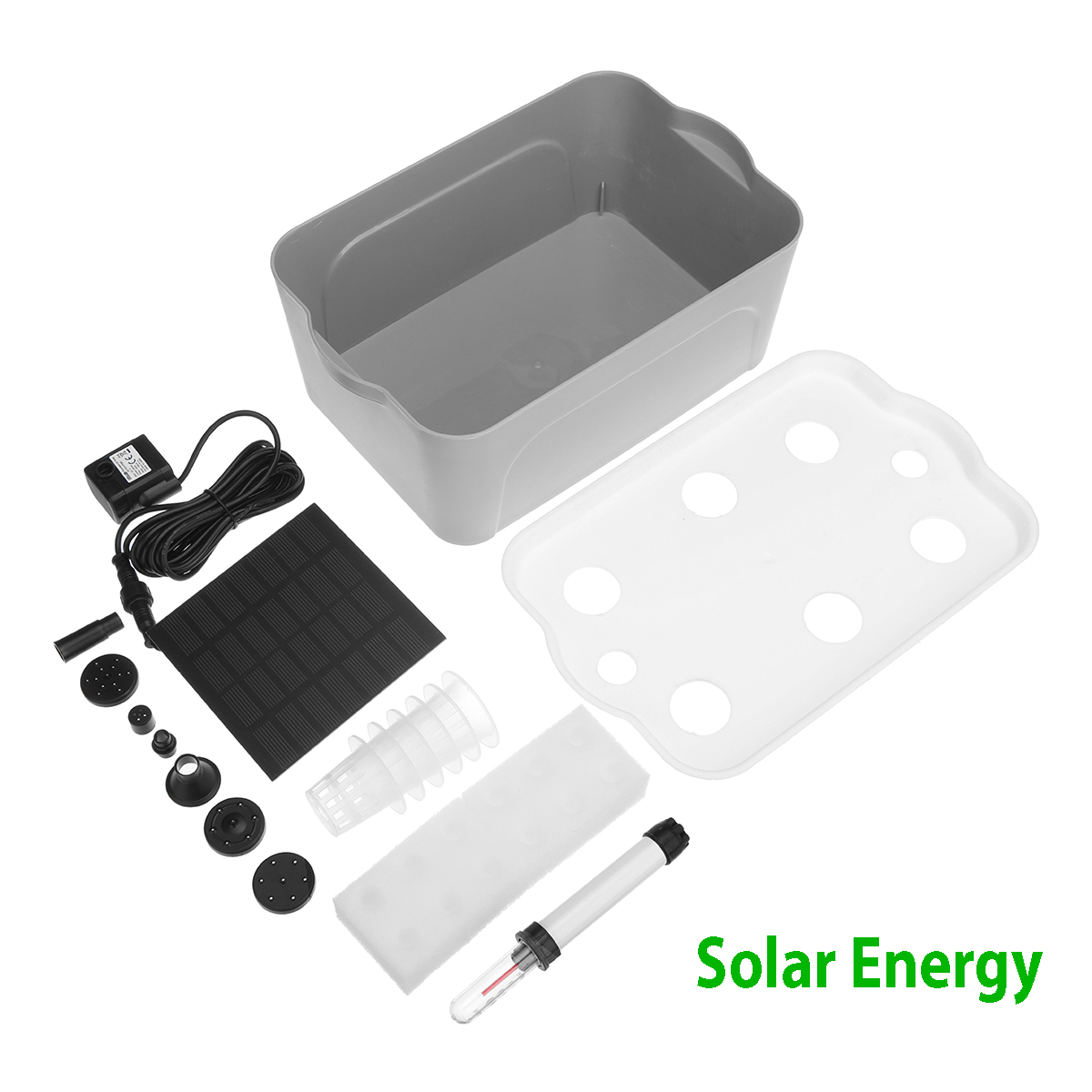 Pflanze Indoor Hydroponische System Wachsen Wasser Solar Deep Culture