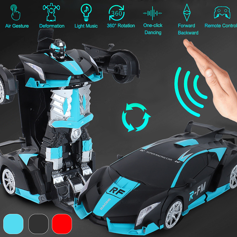 gesture sensing transformation car model