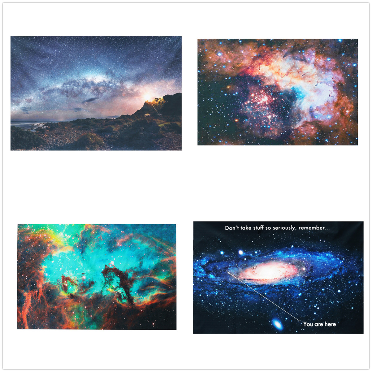 Details About 24x36inch Galaxy Universe Space Planet Wall Art Silk Poster Home Decor Sticker