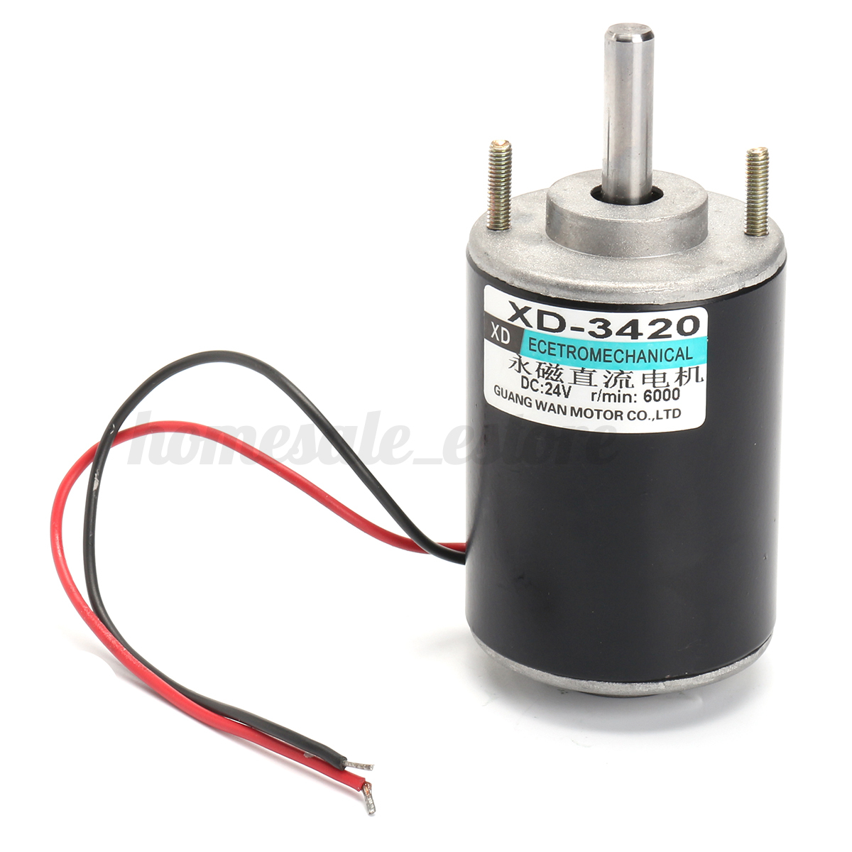 12 24V 30W Permanent Magnet DC Electric Motor High Speed