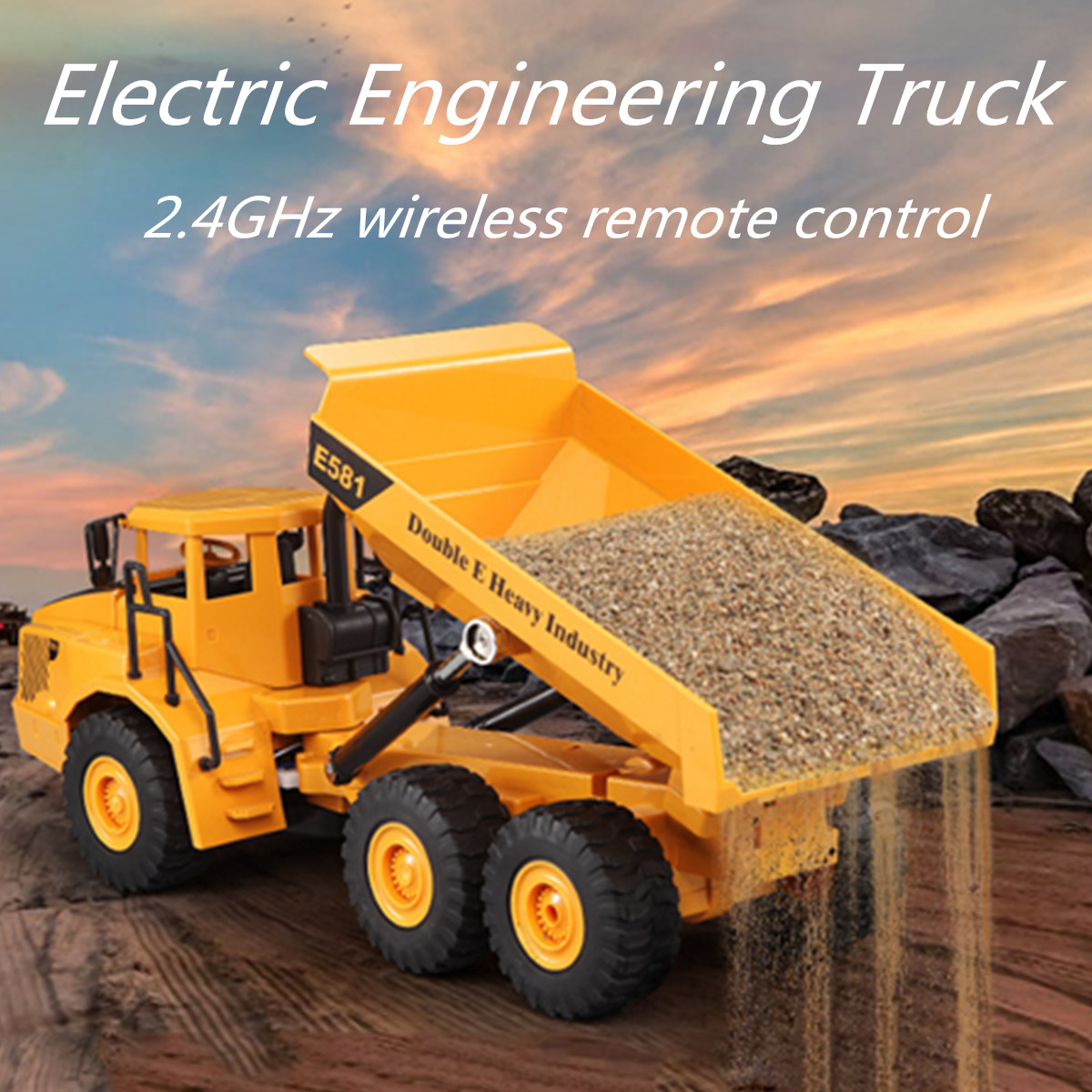 rc loader and dump truck