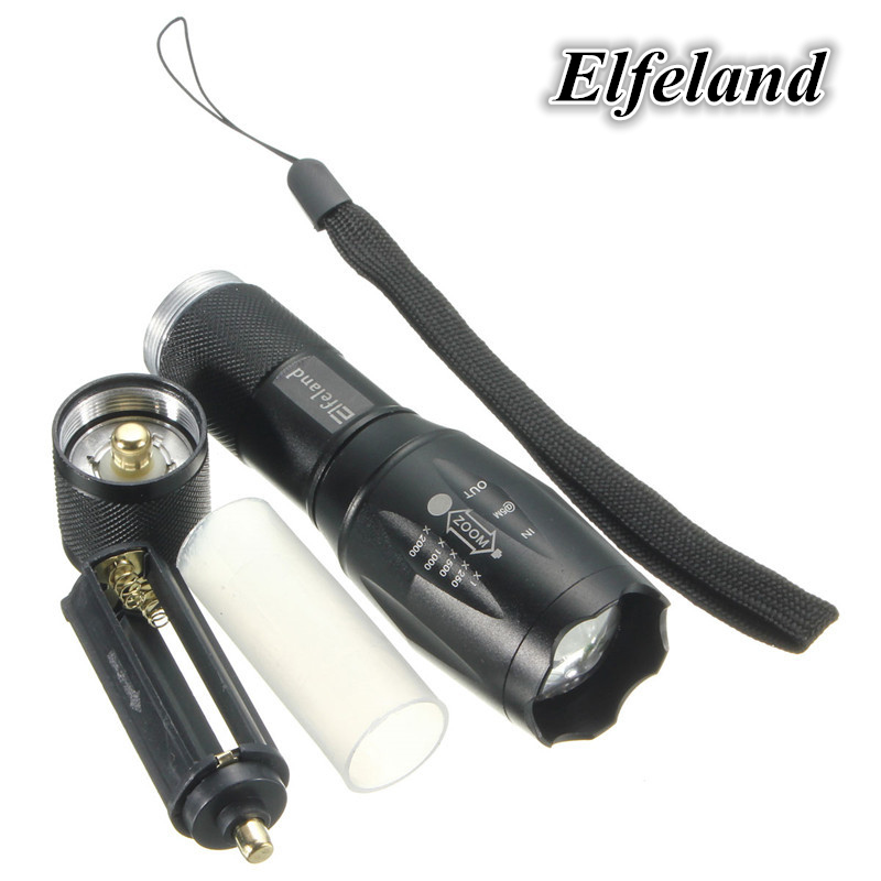 Charger UK 90000LM Zoomable T6 LED Rechargeable Torch Flashlight Light Lamp