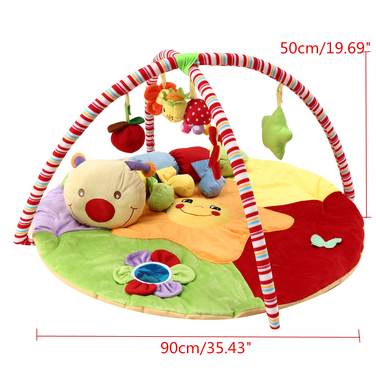 Baby Infant Musical Play Mat Free Crawling Tummy Time Soft Toys