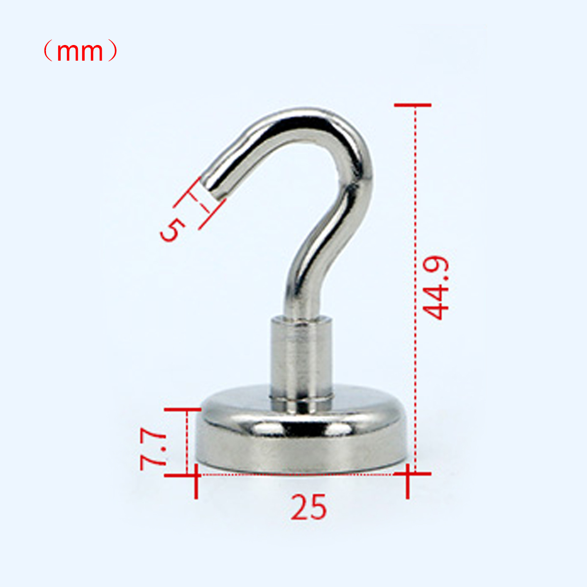 22kg//68kg Magnetic Recovery Hook Powerful Neodymium Magnet Strong Hold 48//150LB