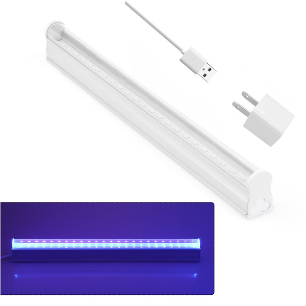 6W UV Ultraviolet Strip Tube Light 24 Leds Bar Club Party ...