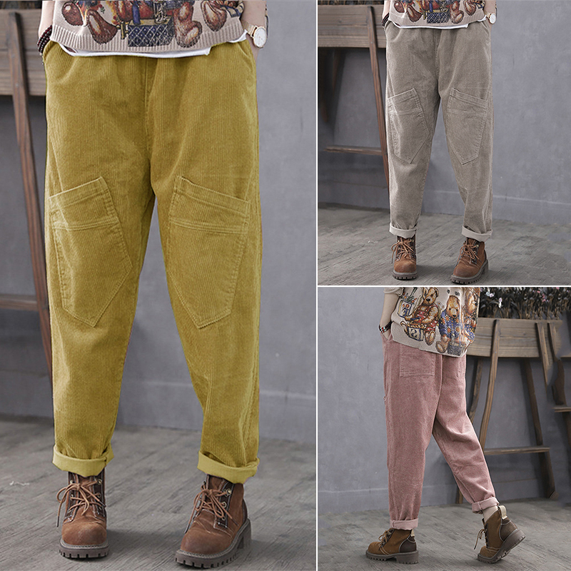 women's plus size cargo trousers uk