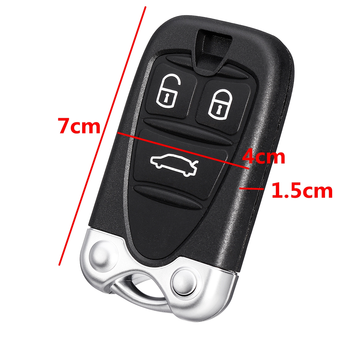 3 Button Smart Remote Key Fob Case Shell For Alfa Romeo
