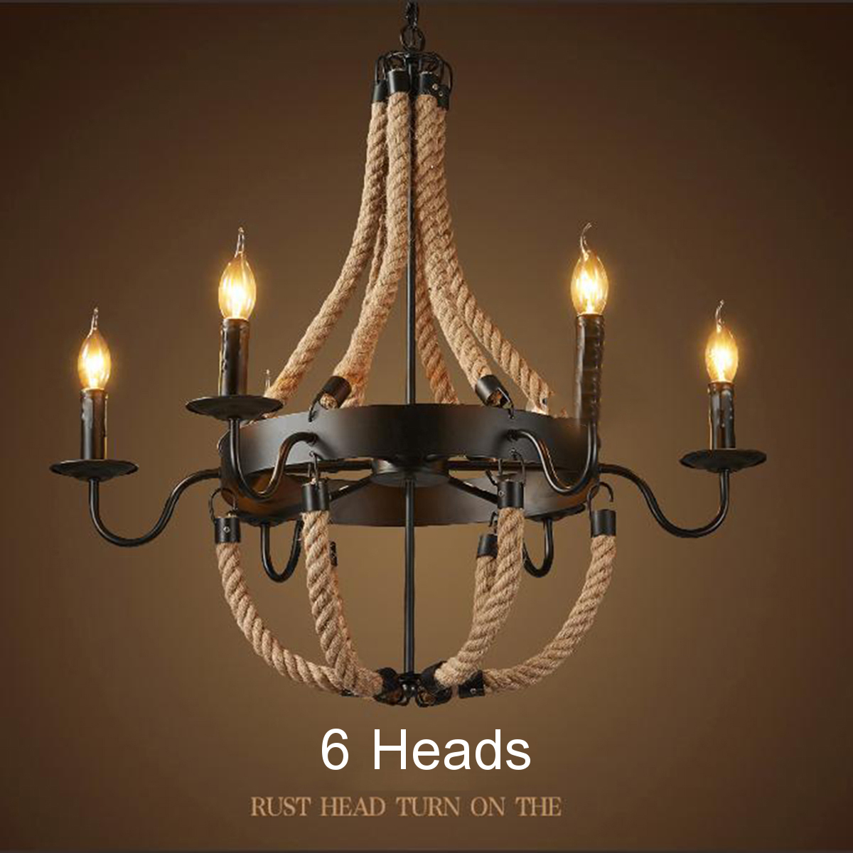 Retro Vintage Rope Ceiling Pendant Light Fixture Retro Vintage Rope Ceiling Pendant Light Fixture