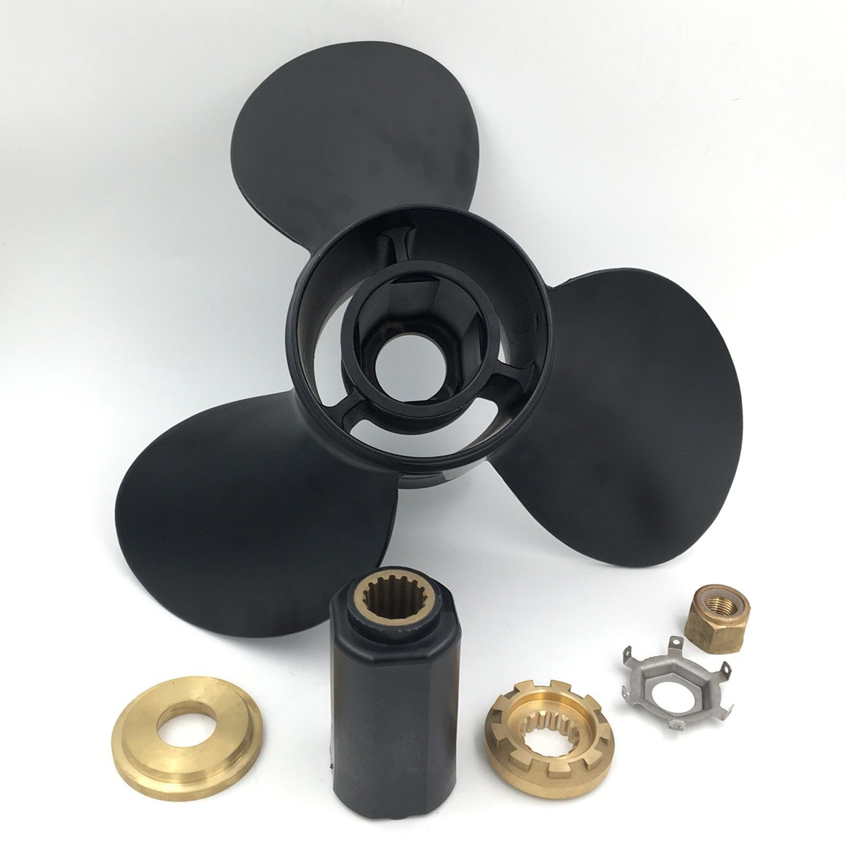 13X19 P Aluminum Outboard Propeller For Mercury 40-140HP 48-77346A45