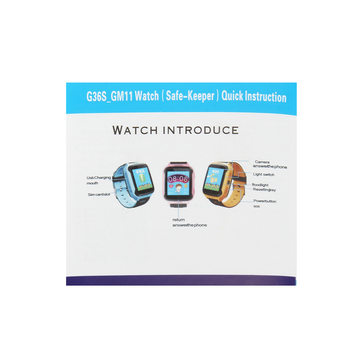 g36s gm11 watch