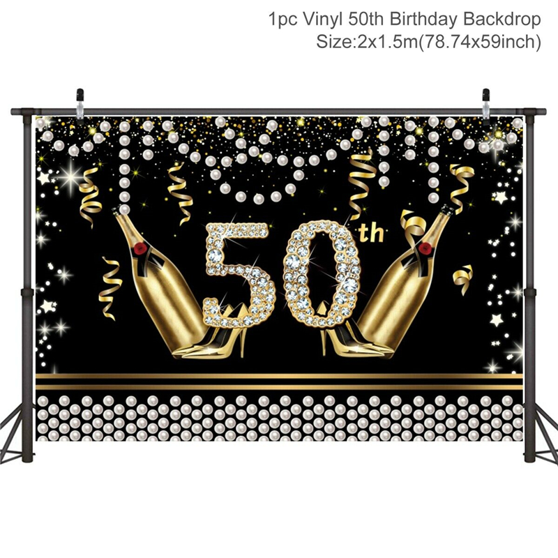 30/40/50th Birthday Party Photography Backdrop Photo Prop Background