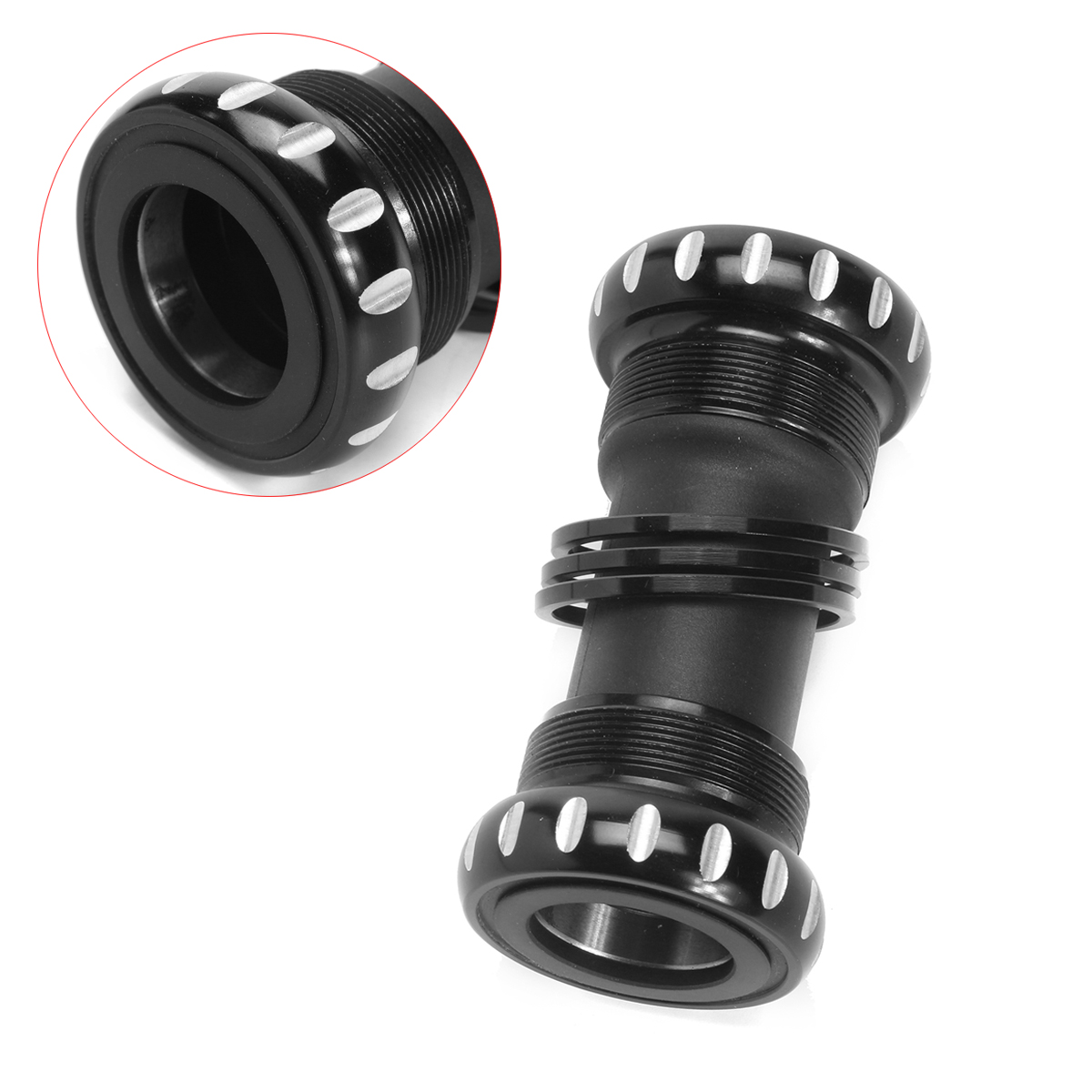 Bottom Bracket with 3 gaskets Spacer 68//73mm Black for SRAM GXP BB X