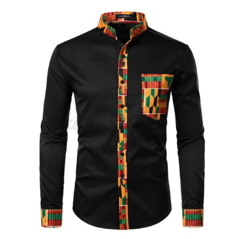 african print mens shirt uk