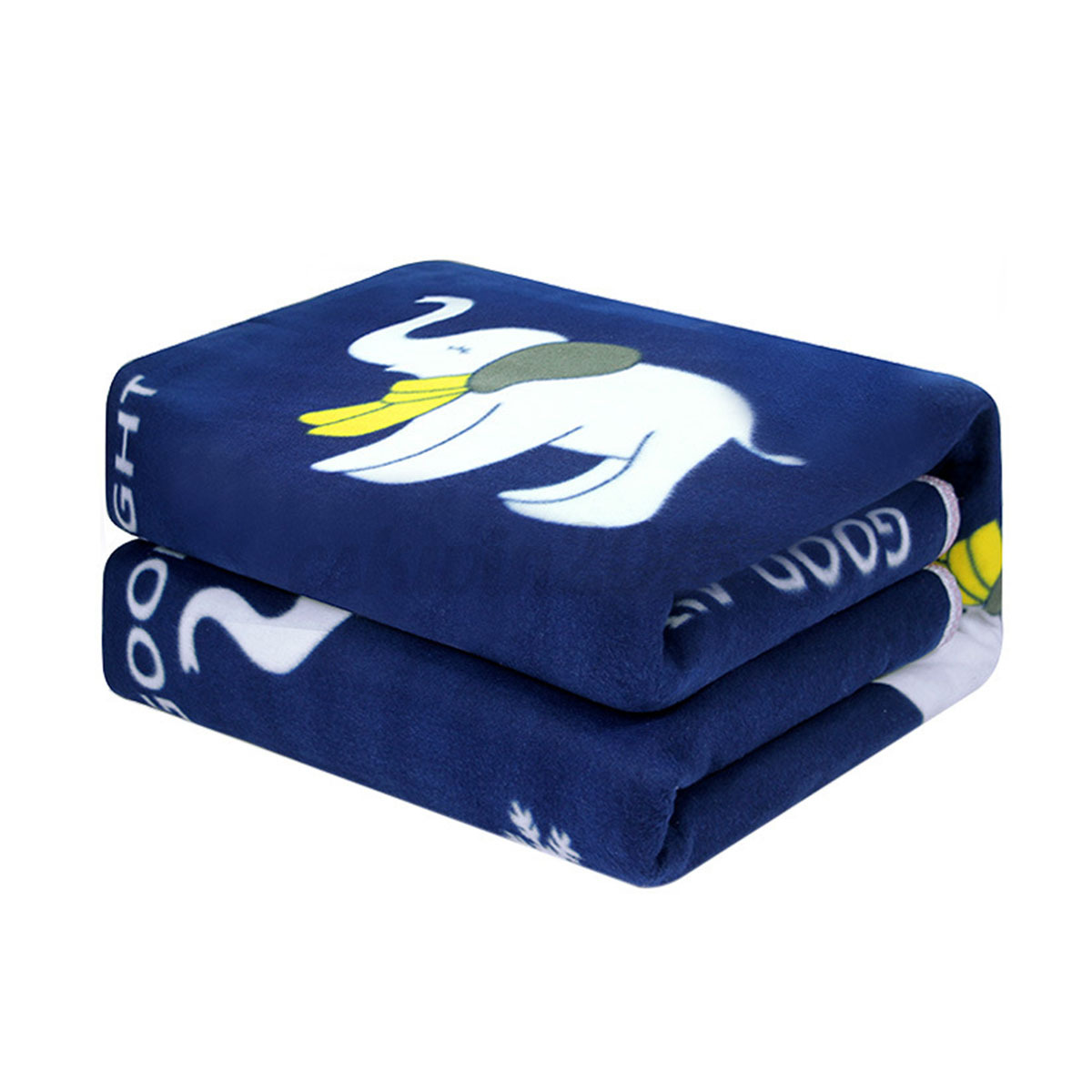 Electric Heated Throw Over Under Blanket Fleece Washable Polyester Warm Blanket