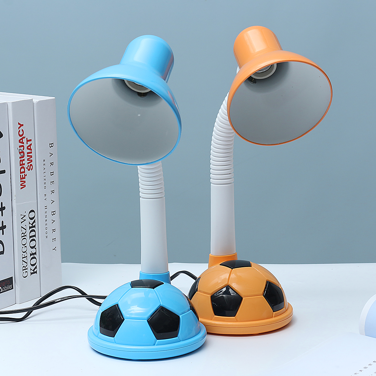 Details About Football Desk Kids Bedroom Bedside Table Lamp Night Light Back To School