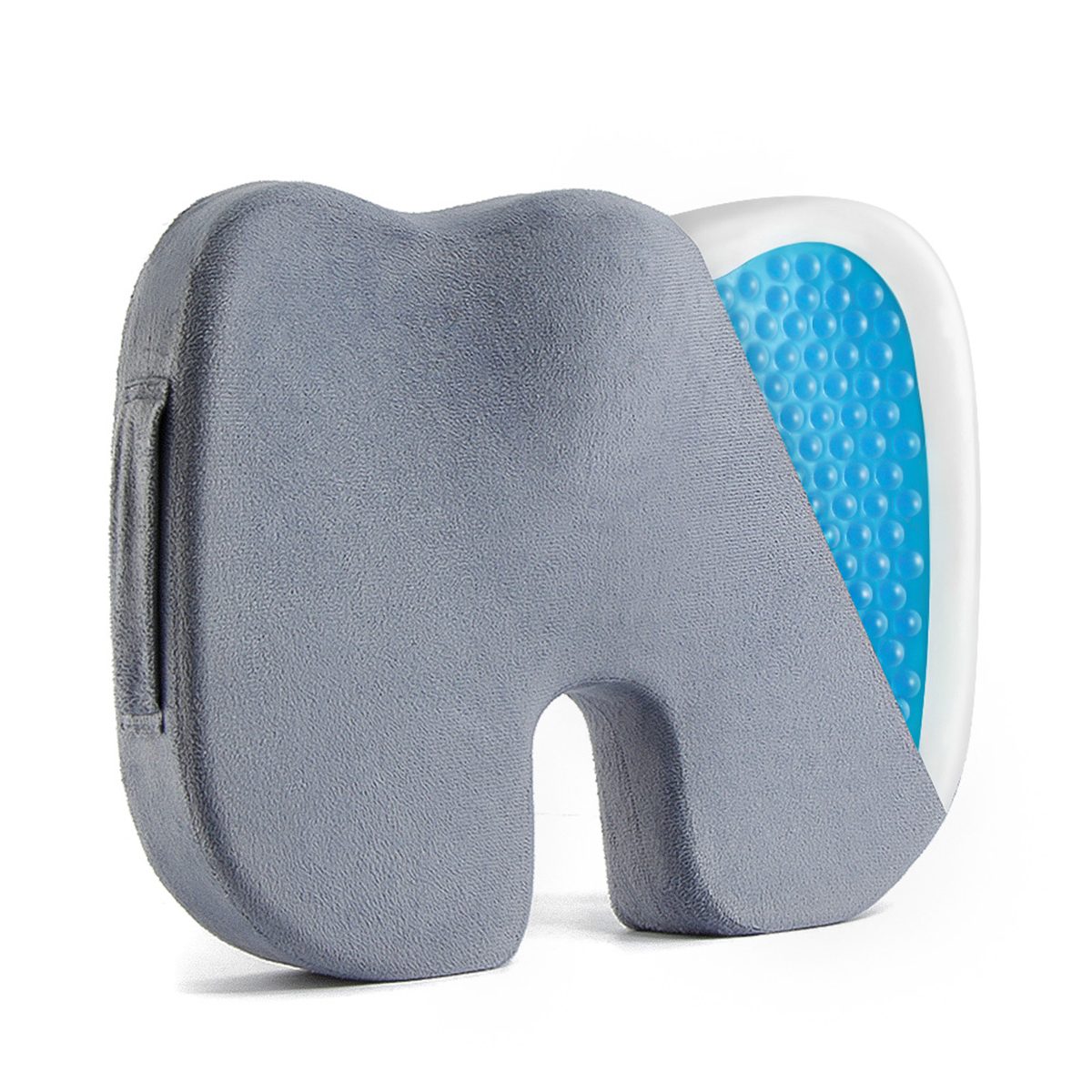 Details About Memory Foam Office Chair Cushion Car Seat Pillow Coccyx Orthopedic Pain Relief