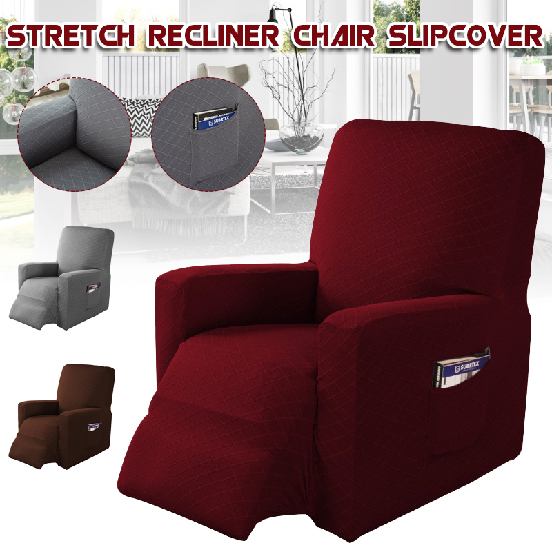 Stretch Sofa Armrest Covers Protector Recliner Armchair Slipcovers Red Home Garden Furniture Stretch Sofa Armrest Covers Protector, Recliner Chair Armrest Covers